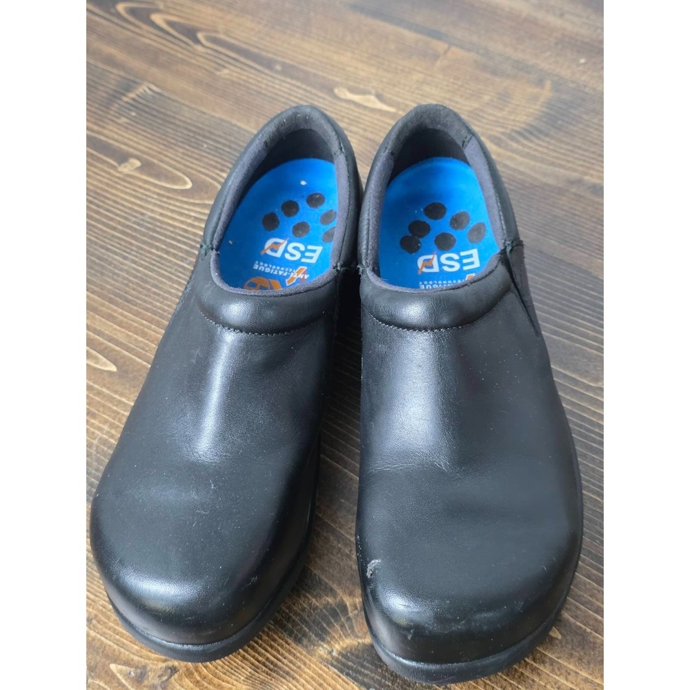 Timberland PRO Newbury Women's Work Shoes Size 9 M ESD Safety Toe‎ Slip On Clogs